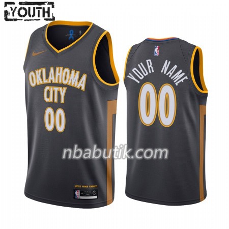 NBA Børn Trøje Oklahoma City Thunder Custom Nike 2019-20 City Edition Swingman NBA Børn Trøje Oklahoma City Thunder Custom Nike 2019-20 City Edition Swingman